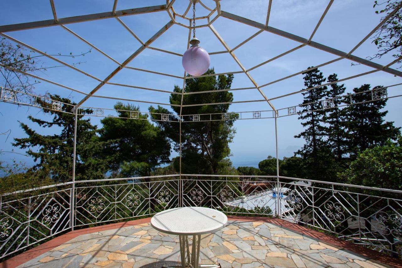 Villa Aurora Mondello Addaura Exterior foto